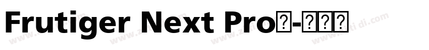 Frutiger Next Pro大字体转换 Frutiger Next Pro大字体转换